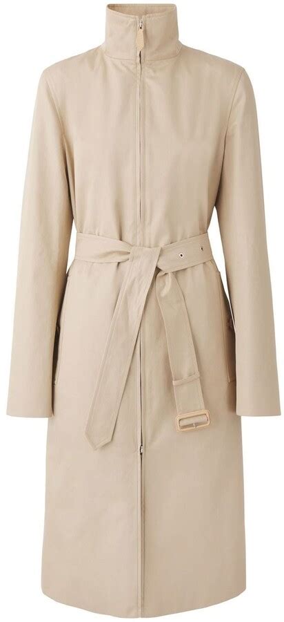 burberry funnel neck trench coat|authentic Burberry trench coat.